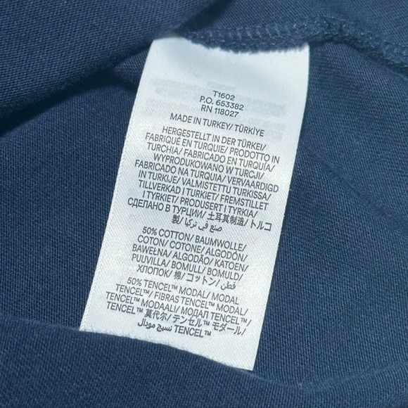 Boden Supersoft Frill Detail Vest Navy Keyhole Button Sleeveless Shell Tank Top - Picture 9 of 9